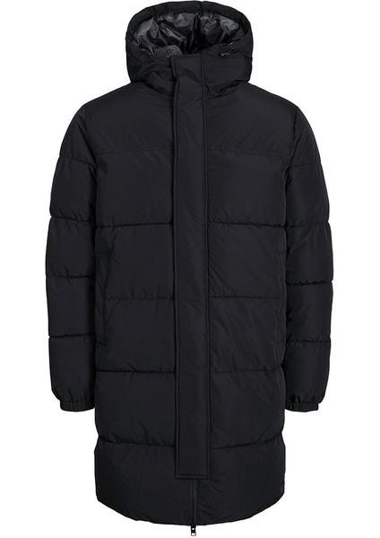12256980 Jjebradley Long Puffer Sn Siyah