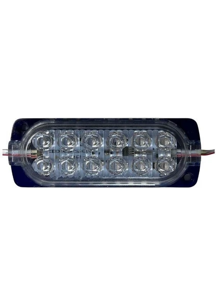 Dora Led 12 Volt Mavi 2.4 Watt Animasyonlu Çakar Modül 12 Ledli