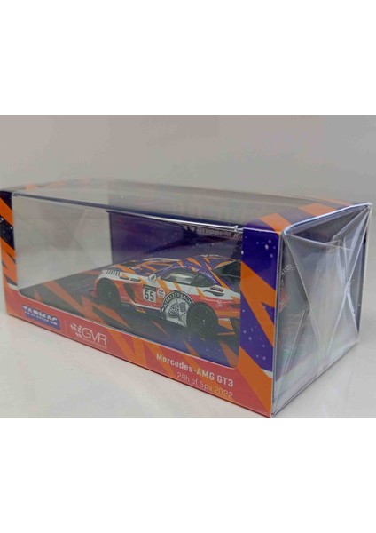 Dianomi Tarmac 64 Mercedes Benz Amg Gt3/8 cm Uzunluğunda Metal Araba Case Kutulu