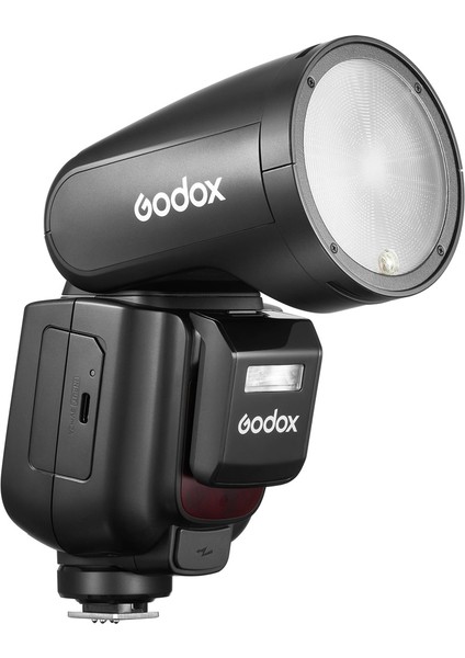 V1 Pro C Canon Uyumlu Yuvarlak Kafa Tepe Flaşı​