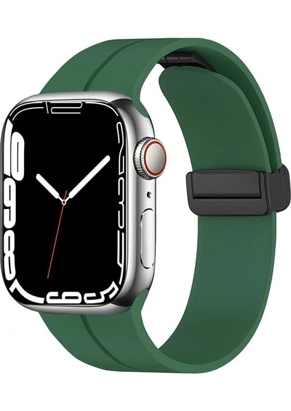 Apple Watch 10 Serisi 46MM Redclick Krd-84 Silikon Modern Tasarım Kordon