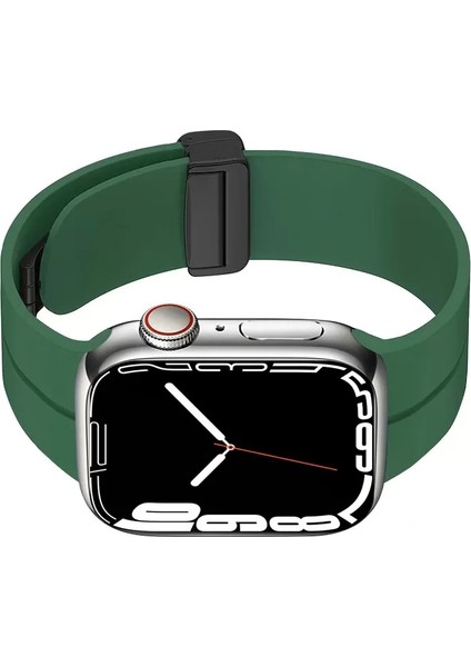 Apple Watch 10 Serisi 46MM Redclick Krd-84 Silikon Modern Tasarım Kordon