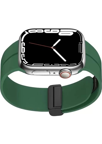 Apple Watch 10 Serisi 46MM Redclick Krd-84 Silikon Modern Tasarım Kordon