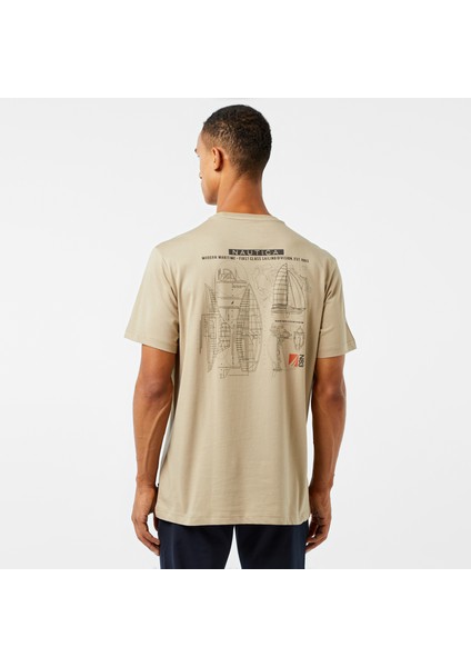 Erkek Beyaz Kısa Kollu Classic Fit T-Shirt V47008T.1FS fiyatları