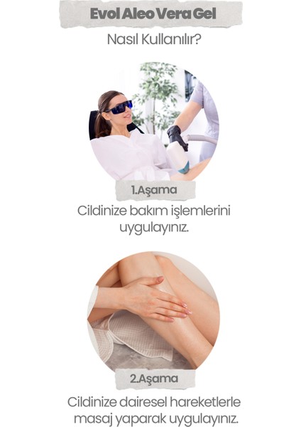 Lazer Epilasyon Sonrası Aleo Vera Jel - Güneş Sonrası, Nemlendirici Bakım Jeli fırsatları