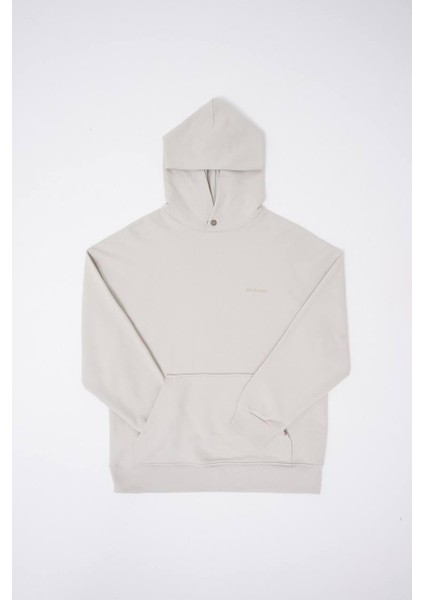 Kapüşonlu Basıc Dıagonal Oversize Sweatshirt fırsatları