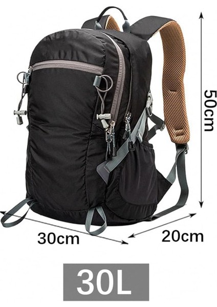 Go Veform Outdoor Bisiklet ve Yürüyüş Sırt Çantası (30 Litre Kapasiteli) Siyah DSC1782