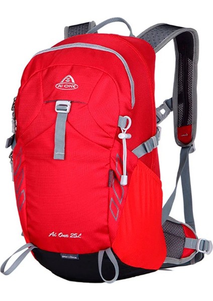 Outdoor Bisiklet ve Yürüyüş Sırt Çantası (25 Litre Kapasiteli) Kırmızı DSC1751