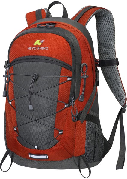 Outdoor Kamp ve Yürüyüş Sırt Çantası (25 Litre Kapasiteli) Turuncu 9243