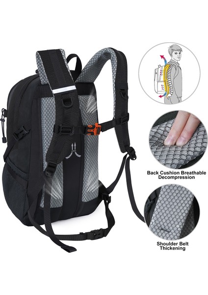 Outdoor Kamp ve Yürüyüş Sırt Çantası (25 Litre Kapasiteli) Turuncu 9243 fiyatları
