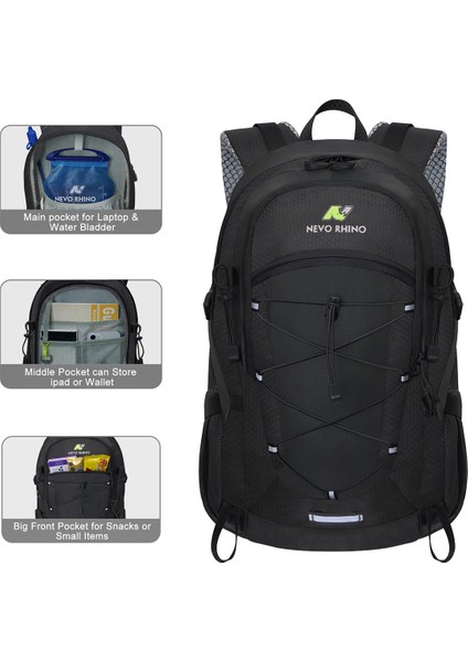 Outdoor Kamp ve Yürüyüş Sırt Çantası (25 Litre Kapasiteli) Turuncu 9243 modelleri