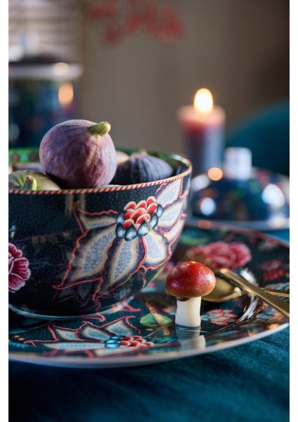 Berry Blues Mavi Porselen Kase 18 cm fiyatları