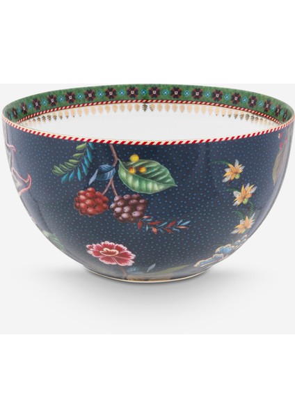 Berry Blues Mavi Porselen Kase 18 cm fırsatları