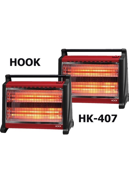 HK-407 Elektrikli Quartz Isıtıcı