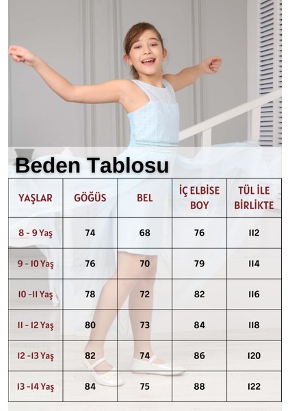 Kız Çocuk Beyaz Abiye Elbise Mezuniyet Kıyafeti Düğün Özel Gün ELBISESI-ABY-2001 modelleri