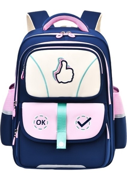 Yeni Ilkokul Öğrencisi Başparmak Okul Çantası Büyük Kapasiteli Sırt Çantası Çocuk 3-6. Sınıf Erkek ve Kız Sırt Çantası (Yurt Dışından)