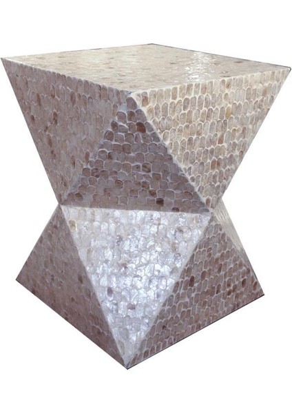 Sedef Tabure/yan Sehpa 40X50CM
