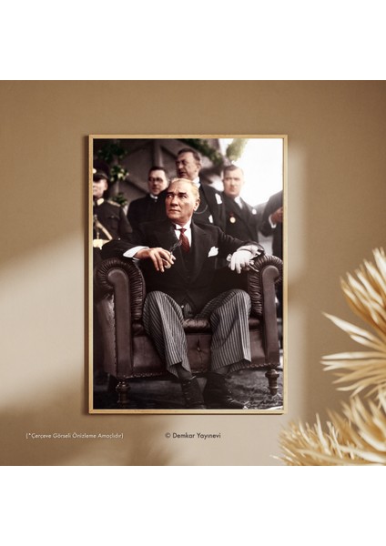 Mustafa Kemal Atatürk - Poster N.2 | 300GR. Mat Kuşe | Ofset Baskı