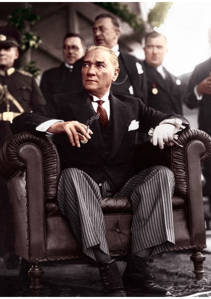 Mustafa Kemal Atatürk - Poster N.2 | 300GR. Mat Kuşe | Ofset Baskı