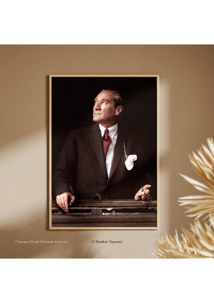 Mustafa Kemal Atatürk - Poster N.3 | 300GR. Mat Kuşe | Ofset Baskı