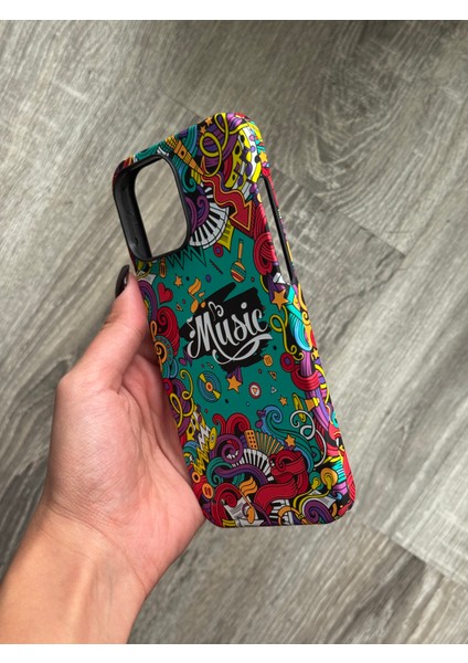 iPhone 13 Pro Max Uyumlu 360 Ön Arka Full Korumalı Desenli Kılıf