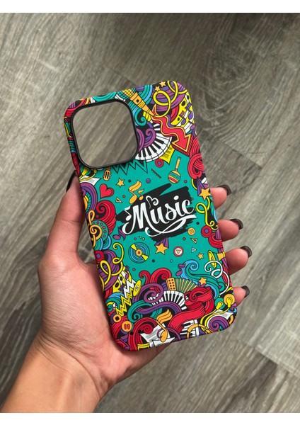 iPhone 13 Pro Max Uyumlu 360 Ön Arka Full Korumalı Desenli Kılıf