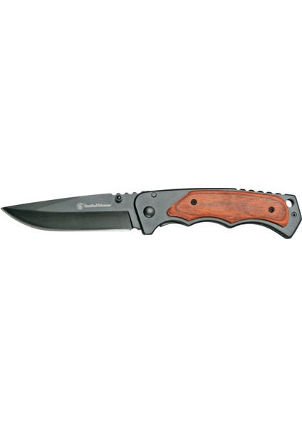 Smith & Wesson® Wood Handle Katlanır Cep Çakısı 1147091