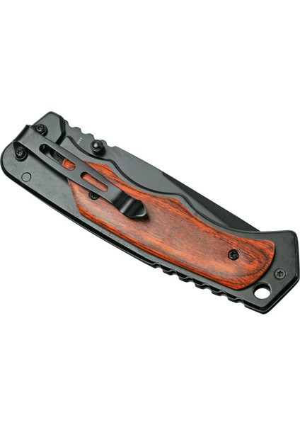 Smith & Wesson® Wood Handle Katlanır Cep Çakısı 1147091
