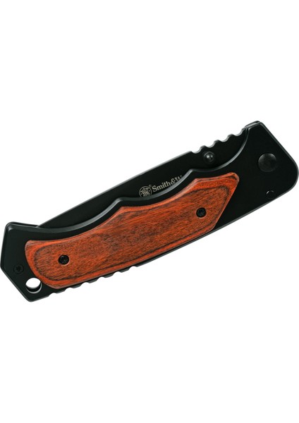 Smith & Wesson® Wood Handle Katlanır Cep Çakısı 1147091