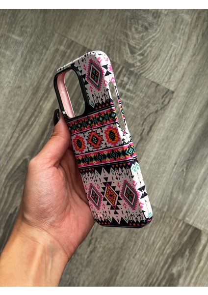 iPhone 13 Pro Max Uyumlu 360 Ön Arka Full Korumalı Desenli Kılıf