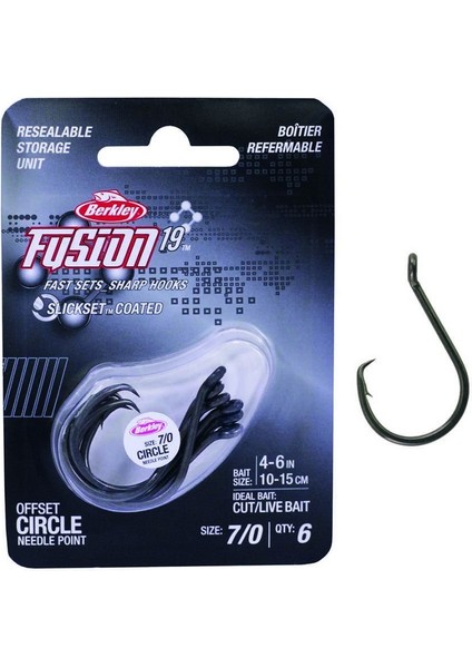 FUSION19 No:6 Circle Olta Iğnesi 10 Adet fiyatları