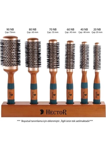 Vent Profesyonel Termal Saç Fırçası 45 mm Çap modelleri