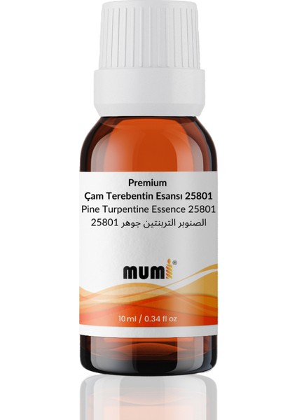 Premium Çam Terebentin Mum Esansı 25801 10 ml