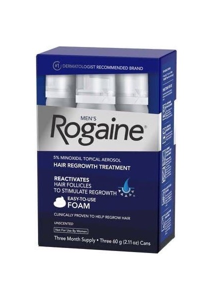 Rogaıne Men's Foam 3 Month 180 gr