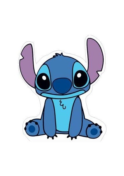Stitch Ayaklı Pano 34 cm