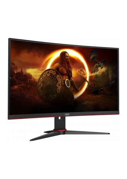 Aoc CQ27G2SE/BK 27" 1 Ms 165Hz Qhd Va Curved Gaming (Oyuncu) Monitörü