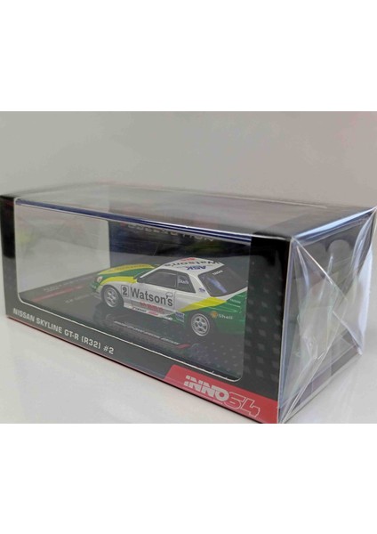Dianomi Inno 64 Nissan Skyline Gt-R R32 Watson's /8 cm Uzunluğunda Metal Araba Case Kutulu modelleri