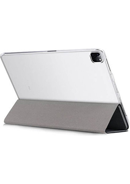 Kilifone - Apple iPad Air 10.9 2020 (4.nesil) - Tablet Kılıfı Smart Cover Standlı 1-1 Kılıf - Kırmızı