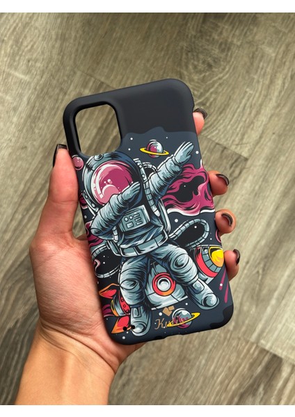 iPhone 11 Uyumlu 360 Ön Arka Full Korumalı Desenli Kılıf