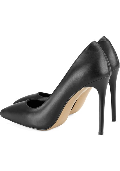 Larissa Bej Kadın Klasik Deri Stiletto fırsatları