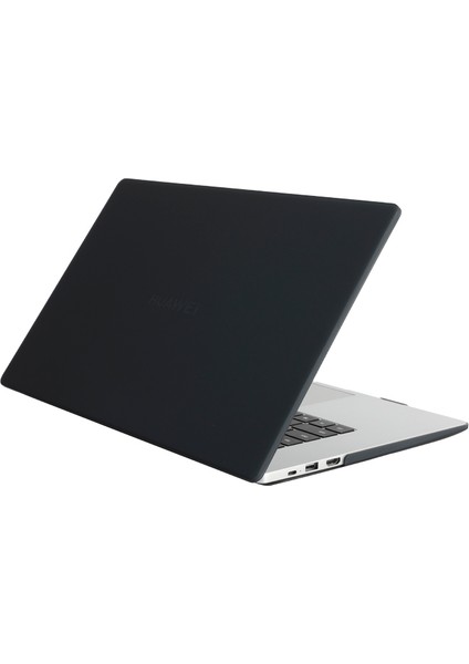 Kilifone - Huawei Matebook D16 2023 - Alt ve Üst Koruyucu Msoft Mat Kapak - Siyah