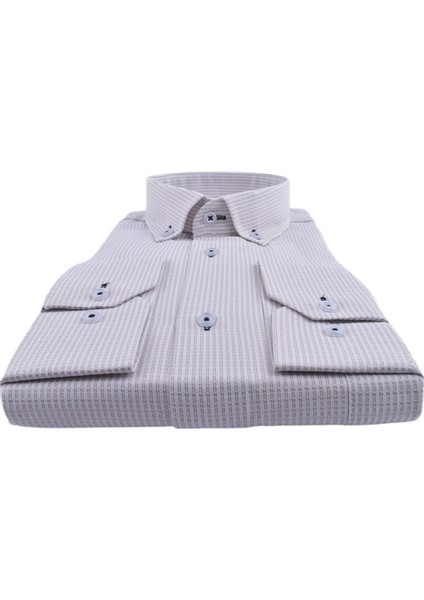 ADV-2009 Klasik Uzun Kol Gömlek /bej/2xl modelleri
