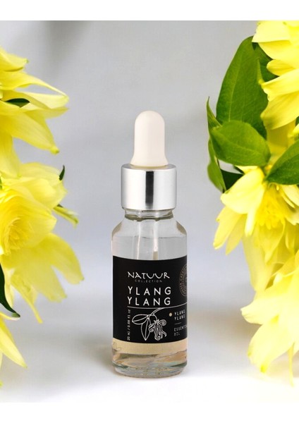 Natuur Collection Ylang Ylang Esans Buhurdanlık Esansı Doğal Uçucu Yağ 20 ml