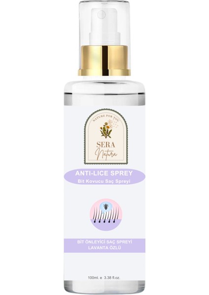 Anti-Lice Bit Koruyucu Sprey