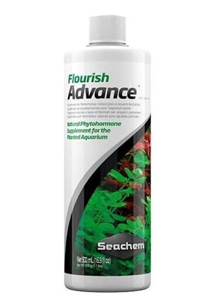 Seachem Flourısh Advance Akvaryum Bitki GÜBRESI 500 ml - Petshopundan