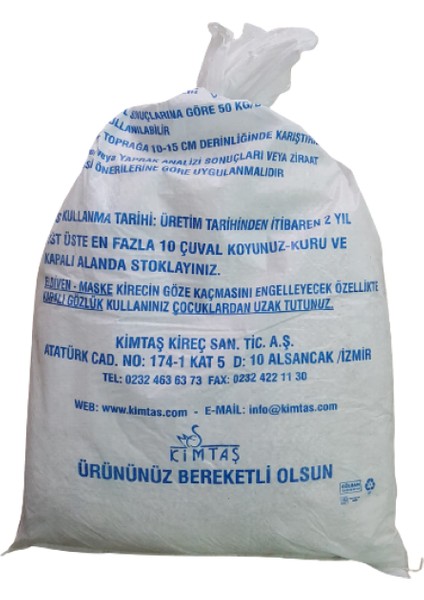 1 Kg Barkisan Sönmemiş Tarım Kireci