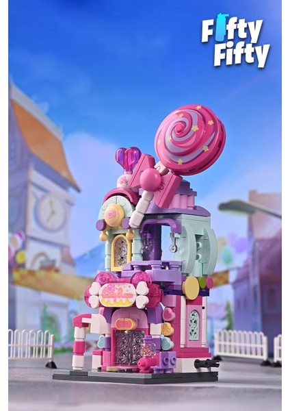 Keeppley City Corner/şehir Köşesi Serisi Gökyüzü Şeker Mağazası (358 Parça) Oyuncak Yapım Seti 28012 fırsatları