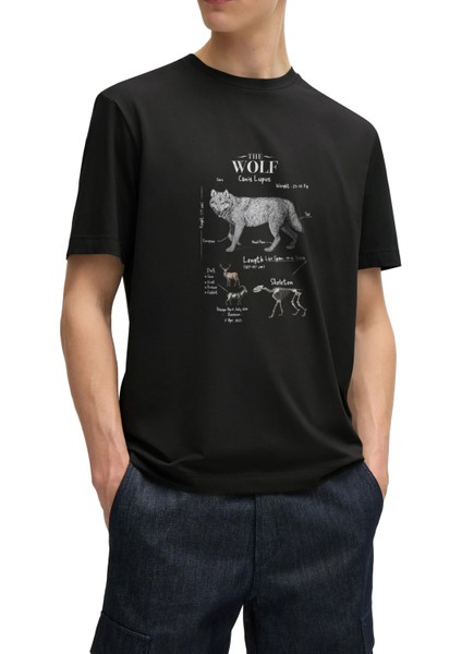 Anatomy Wolf Tasarım Tişört