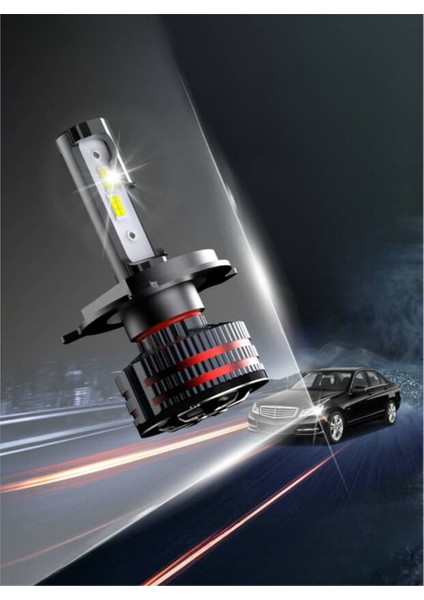 Flash White Seri H1 LED Far Ampulü Çakarlı Kumandalı 50-75-100W 15.000 Lümen 6500K Beyaz Işık fırsatları
