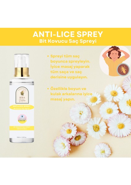 Anti-Lice Bit Koruyucu Sprey - Papatya fırsatları